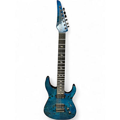 Used Legator NS77 Trans Blue Solid Body Electric Guitar
