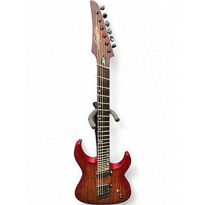 Used Legator Ninja 6 Trans Red Solid Body Electric Guitar
