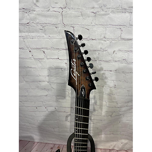 Legator Used Legator Ninja GT 7 Multi Scale TRANS BLK Solid Body Electric Guitar TRANS BLK