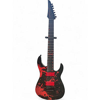 Used Legator Ninja N7 Slaughter Series Demolisher Black Solid Body Electric Guitar
