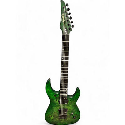 Legator Used Legator Ninja Overdrive 6 Green Solid Body Electric Guitar