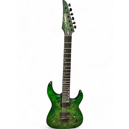 Legator Used Legator Ninja Overdrive 6 Green Solid Body Electric Guitar Green