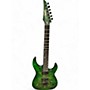 Used Legator Used Legator Ninja Overdrive 6 Green Solid Body Electric Guitar Green