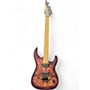Used Legator Ninja Overdrive 6 purple burst Solid Body Electric Guitar purple burst