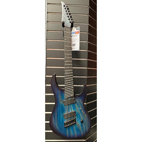 Legator Used Legator Ninja Performance 7 Cali Cobalt Solid Body Electric Guitar cali cobalt