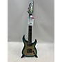 Used Legator Used Legator Ninja Performance 7 Teal Burst Solid Body Electric Guitar teal burst