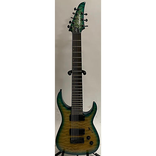 Legator Used Legator Ninja Performance 8 Teal Blue Burst Solid Body Electric Guitar Teal Blue Burst