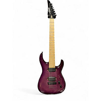 Used Legator Ninja R Purple Burst Solid Body Electric Guitar