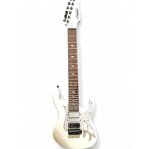 Used Legator Ninja Special 7 Frost White Solid Body Electric Guitar Frost White