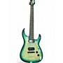 Used Legator Ninja X 7 Green Solid Body Electric Guitar Green