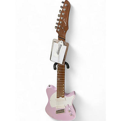 Used Legator Opus Traditional OT7F Pink Solid Body Electric Guitar