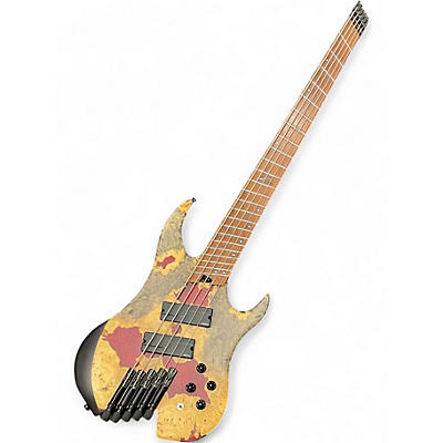 Used Legator WR5FX Custom Burl Electric Bass Guitar
