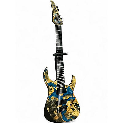 Used Legator X7F CALIFORNIA BUCKEYE BURL Solid Body Electric Guitar