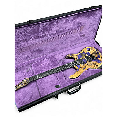 Used Legator ninja 6xf royal purple Solid Body Electric Guitar