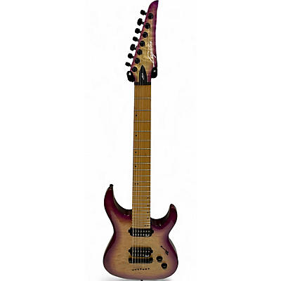 Used Legator ninja 7 string Purple Solid Body Electric Guitar