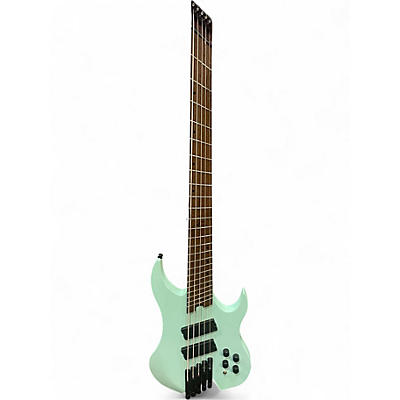 Used Legator wr5f seafoam green matte Electric Bass Guitar