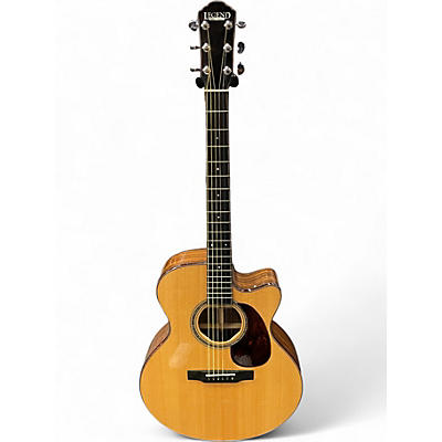 Used Legend MJV602 Natural Acoustic Electric Guitar
