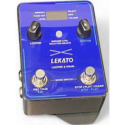 Used Lekato LOOPER AND DRUM Pedal