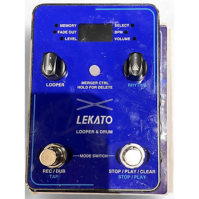Used Lekato LOOPER & DRUM Pedal