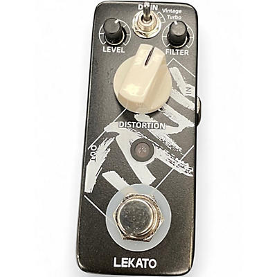 Used Lekato Tank Distortion  Effect Pedal