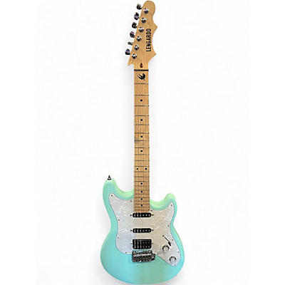 Used Lengardo TORINO Seafoam Green Solid Body Electric Guitar
