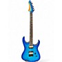 Used Leo James monsoon blue Solid Body Electric Guitar blue