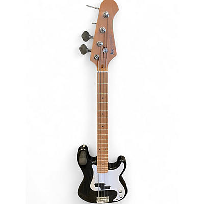 Used Leo Jaymz BASS Black Electric Bass Guitar