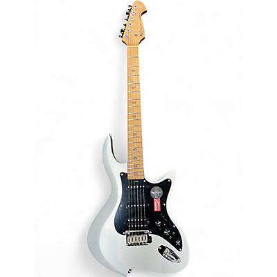 Used Leo Jaymz Character series Silver Solid Body Electric Guitar