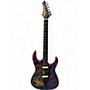 Used Leo Jaymz HURRICANE PEACOCK Solid Body Electric Guitar PEACOCK