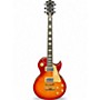 Used Leo Jaymz Single Cut Deluxe Sunburst Solid Body Electric Guitar Sunburst