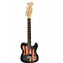 Used Leo Jaymz TELECASTER STYLE AMERICAN FLAG Solid Body Electric Guitar AMERICAN FLAG
