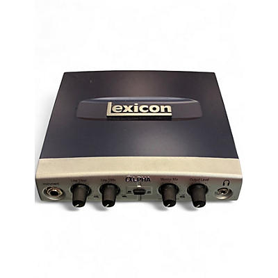 Used Lexicon ALPHA Audio Interface