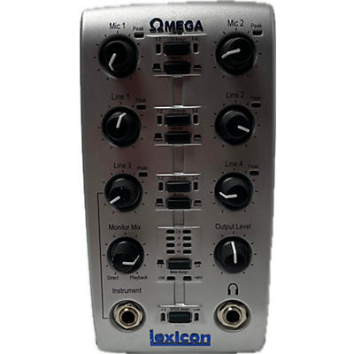 Lexicon Used  Lexicon Omega