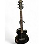 Used Lightwave ATLANTIS BLACK Hollow Body Electric Guitar BLACK