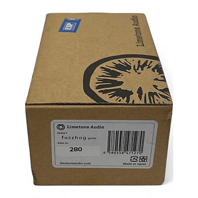 Used Limetone Audio  FUZZHOG Effect Pedal