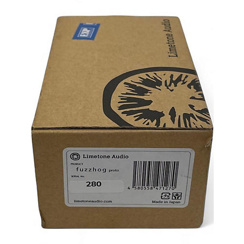 Used Limetone Audio  FUZZHOG Effect Pedal