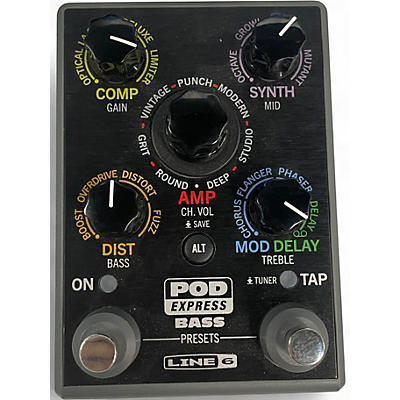 Used Line 6 BASS EXPRESS Effect Processor