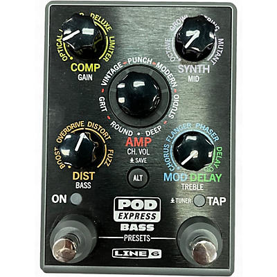 Used Line 6 BASS POD EXPRESS Effect Processor