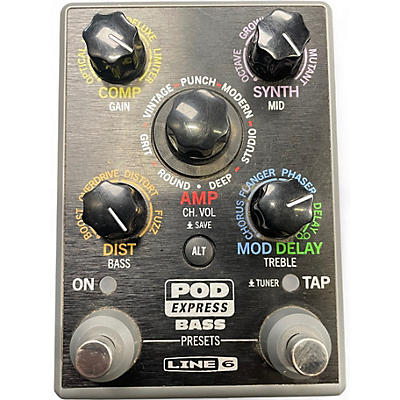 Used Line 6 BASS POD EXPRESS Effect Processor