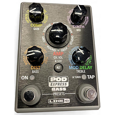 Used Line 6 BASS POD EXPRESS Effect Processor