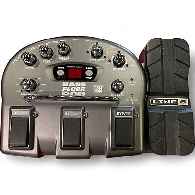 Used Line 6 Bass Floor POD Effect Processor