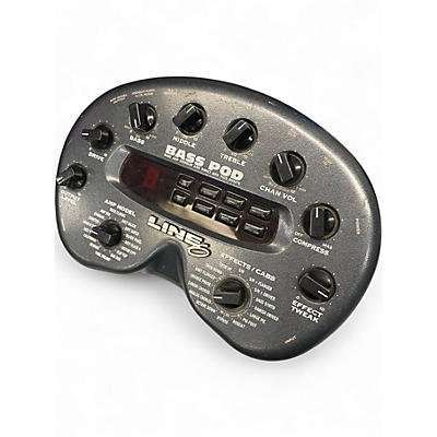 Used Line 6 Bass POD XT Bass Effect Pedal