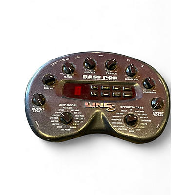 Used Line 6 Bass POD XT Bass Effect Pedal