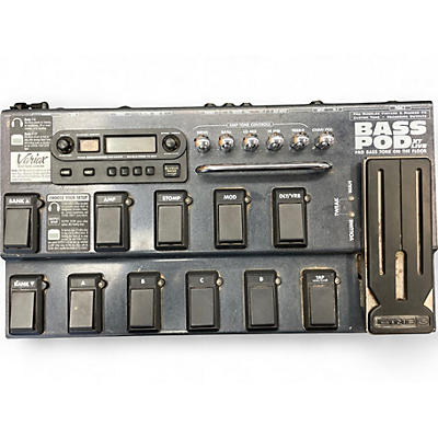 Used Line 6 Bass Pod XT Live Bass Effect Pedal
