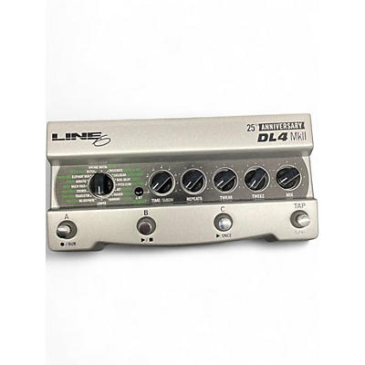 Used Line 6 DL4 MkII Silver Limited-Edition 25th Anniversary Effect Pedal
