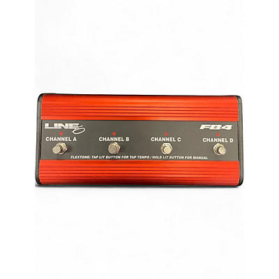 Used Line 6 FB4 Footboard Footswitch