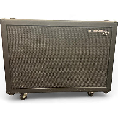 Used Line 6 FLEXTONE 2X12 Guitar Cabinet