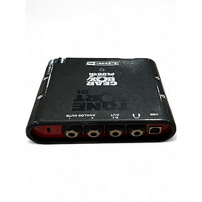 Used Line 6 Gearbox Toneport DI Interface Silver Plug-in Audio Interface