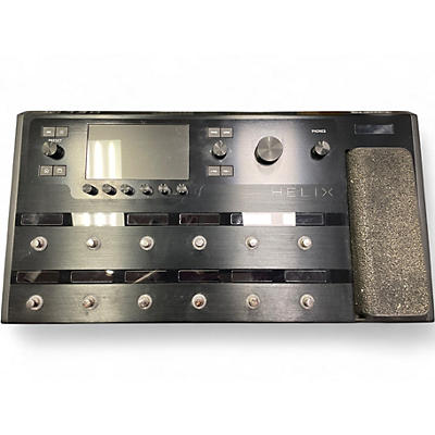 Used Line 6  HELIX Pedal Board