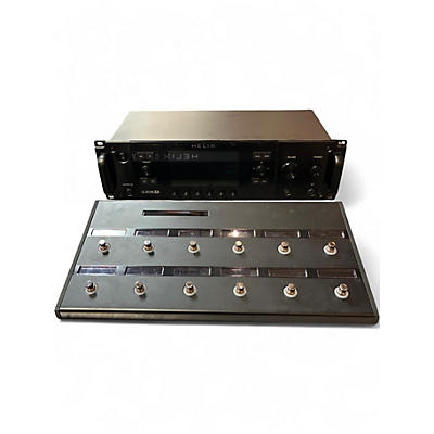 Used Line 6 Helix RACK W/FOOT CONTROL Guitar Preamp